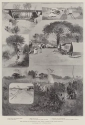 The Advance of Civilisation in East Africa, Scenes on the Uganda Railway